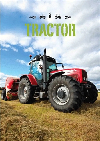 13: Børnetæppe - Rød traktor - 100x140 cm - Blødt og lækkert Fleece tæppe - Borg Living